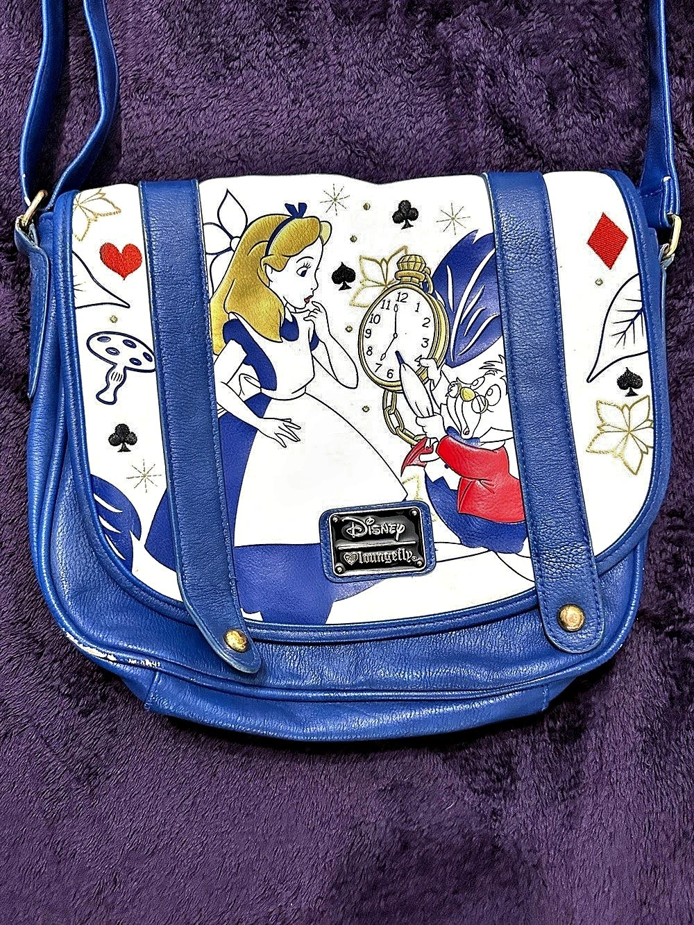 Loungefly Disney Alice in Wonderland Crossbody Bag